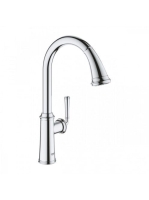 Grohe Gloucester egykaros konyhai csaptelep, kihúzható fejjel és zuhanyváltóval, króm 30422000