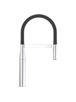 Grohe Essence egykaros konyhai csaptelep, króm/fekete 30503000