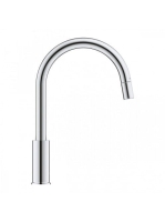 Grohe Start Curve egykaros konyhai csaptelep magas kifolyóval kihúzható fejjel, króm 30562000
