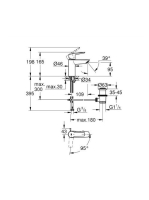 Grohe Start hidegindítású egykaros csaptelep leeresztővel, króm 31137002