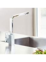 Grohe Eurocube egykaros konyhai csaptelep elfordítható kifolyóval, króm 31255000