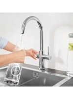 Grohe Blue Professional egykaros konyhai csaptelep szűrő funkcióval, króm 31323002