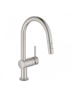 Grohe Minta Touch egykaros elektromos konyhai csaptelep, rozsdamentes acél hatású 31358DC2