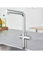 Grohe Blue Home Duo vízszűrős mosogató csaptelep készlet 31454001