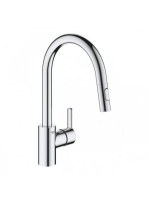 Grohe Feel egykaros konyhai csaptelep, 2 funkciós, elfordítható kifolyóval, króm 31486001