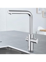 Grohe Blue Home kihúzható fejes konyhai csaptelep, kezdő készlet 31539000