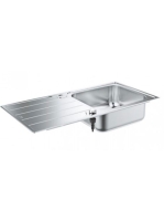 Grohe K500 Rozsdamentes acél mosogatótálca csepegtetővel 1000x500 mm, szatén 31563SD1