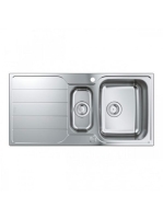 Grohe K500 Rozsdamentes acél mosogatótálca csepegtetővel 1000x500 mm, szatén 31572SD1