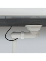 Grohe K1000 Rozsdamentes acél mosogatótálca 1160x520 csepegtetővel, balos/szatén 31581SD1