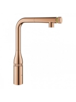 Grohe Essence SmartControl konyhai csaptelep kihúzható zuhanyfejjel, rose arany 31615DA0