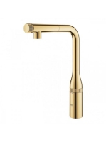 Grohe Essence SmartControl konyhai csaptelep kihúzható zuhanyfejjel, arany 31615GL0