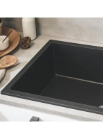 Grohe K500 Kompozit mosogatótálca csepegtetővel 1000x500 mm, gránit fekete 31645AP0