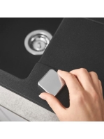 Grohe K500 Kompozit mosogatótálca csepegtetővel 1000x500 mm, gránit fekete 31645AP0