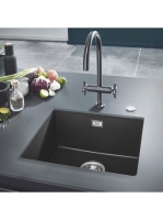 Grohe K700U Kompozit mosogatótálca 457x406 mm, gránit fekete 31653AP0