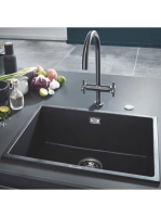 Grohe K700U Kompozit mosogatótálca 610x460, gránit fekete 31655AP0