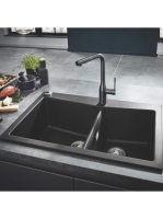 Grohe K700 Kompozit mosogatótálca 838x560 mm, gránit fekete 31657AP0