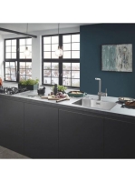 Grohe K700 Rozsdamentes acél mosogatótálca 550x450 mm, szatén 31726SD0