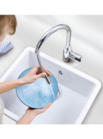 Grohe Concetto egykaros konyhai csaptelep kihúzható fejjel, króm 32663003