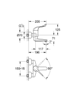 Grohe Euroeco Speciál orvosi csaptelep 32792000