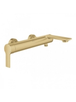 Grohe Allure egykaros kádcsaptelep falon kívüli szereléshez, szálcsiszolt világos arany 32826GN1