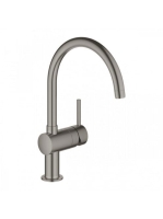 Grohe Minta egykaros konyhai csaptelep elfordítható kifolyóval, szálcsiszolt grafit 32917AL0