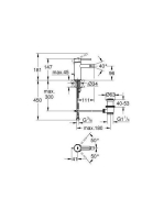 Grohe Essence bidécsaptelep S-es méret, króm 32935001