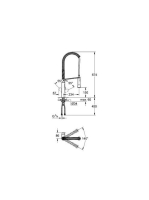 Grohe K7 egykaros konyhai csaptelep elfordítható kifolyóval, rozsdamentes acél hatású 32950DC0