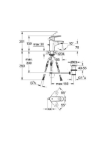 Grohe Europlus mosdócsaptelep S-Size 33155002
