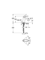 Grohe Eurodisc Cosmopolitan mosdócsaptelep S-Size 3317820E