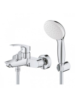 Grohe Eurosmart egykaros kádcsaptelep zuhanyszettel, króm 33302003