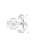 Grohe Eurosmart zuhanycsaptelep 33556002