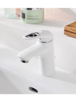 Grohe Eurostyle króm/fehér mosdócsaptelep S-Size 33558LS3