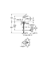 Grohe Eurostyle bidécsaptelep króm 33565003