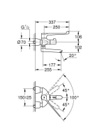 Grohe Grohtherm Special termosztatikus mosdócsaptelep, króm 34020001