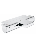 Grohe Grohtherm 2000 termosztátos kádcsaptelep Waterfall kifolyóval, zuhanypolccal, króm 34464001