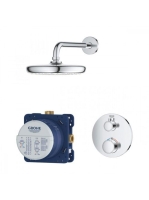 Grohe Grohtherm teljes zuhanyrendszer Tempesta 210 fejzuhannyal, króm 34726000
