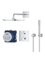 Grohe Grohtherm teljes zuhanyrendszer Rainshower Cosmopolitan 310 fejzuhannyal, króm 34730000