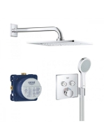 Grohe Grohtherm SmartControl teljes zuhanyrendszer szett, króm 34742000
