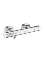 Grohe Grohtherm 800 Cosmopolitan termosztátos zuhanycsaptelep, króm 34765000