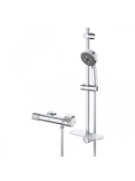 Grohe Precision Feel termosztátos zuhanycsaptelep zuhanyszettel, króm 34791000