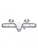 Grohe Grohtherm 1000 termosztátos kádcsaptelep beépített elzárószeleppel, króm 34816003