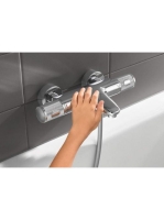 Grohe Grohtherm 1000 Performance termosztátos kádtöltő csaptelep, króm 34830000