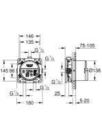 Grohe Rapido Smartbox beépíthető elem 35600000