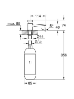 Grohe szappan- és mosogatószer adagoló, króm 36194000