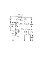 Grohe Euroeco Cosmopolitan E mosdó csaptelep infravörös elektronikával 36269000