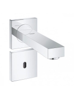 Grohe Eurocube E infravörös elektronikus fali mosdócsaptelep keverőszelep nélkül, króm 36442000