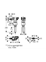 Grohe töltőszelep 37092000