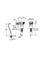 Grohe töltőszelep 37093000