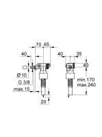Grohe töltőszelep 37095000