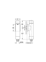 Grohe Rondo A.S. WC öblítő szelep 37347000